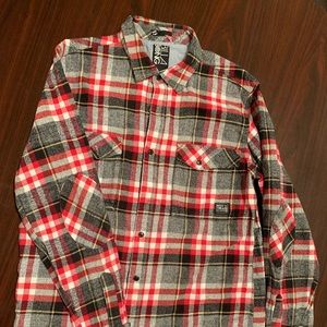 Flannel Billabong Button Down Shirt